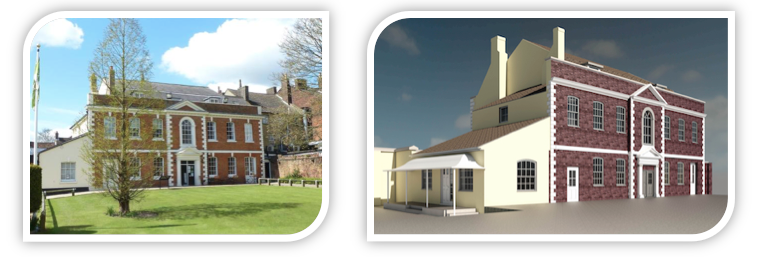Recent Project undertaken by Stanburys Surveying Services - Priory House Dunstable Laser Scanning and Modelling